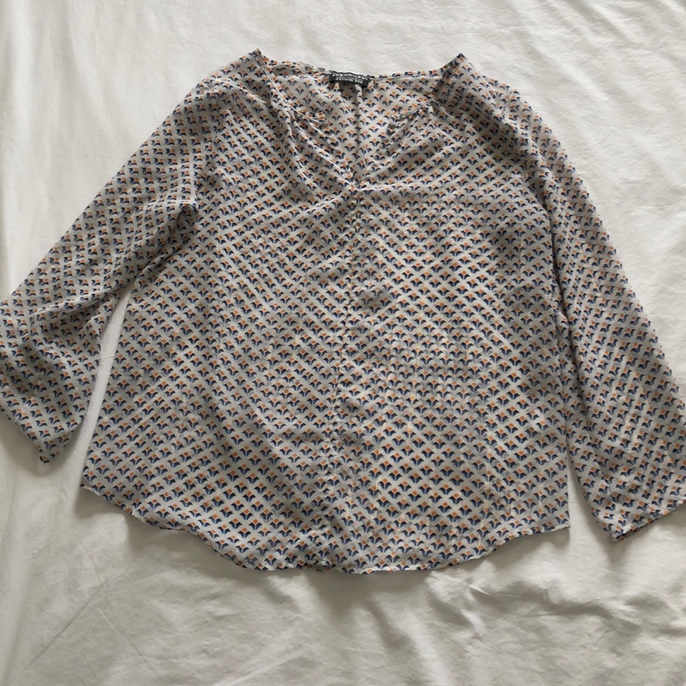 Sheer blouse